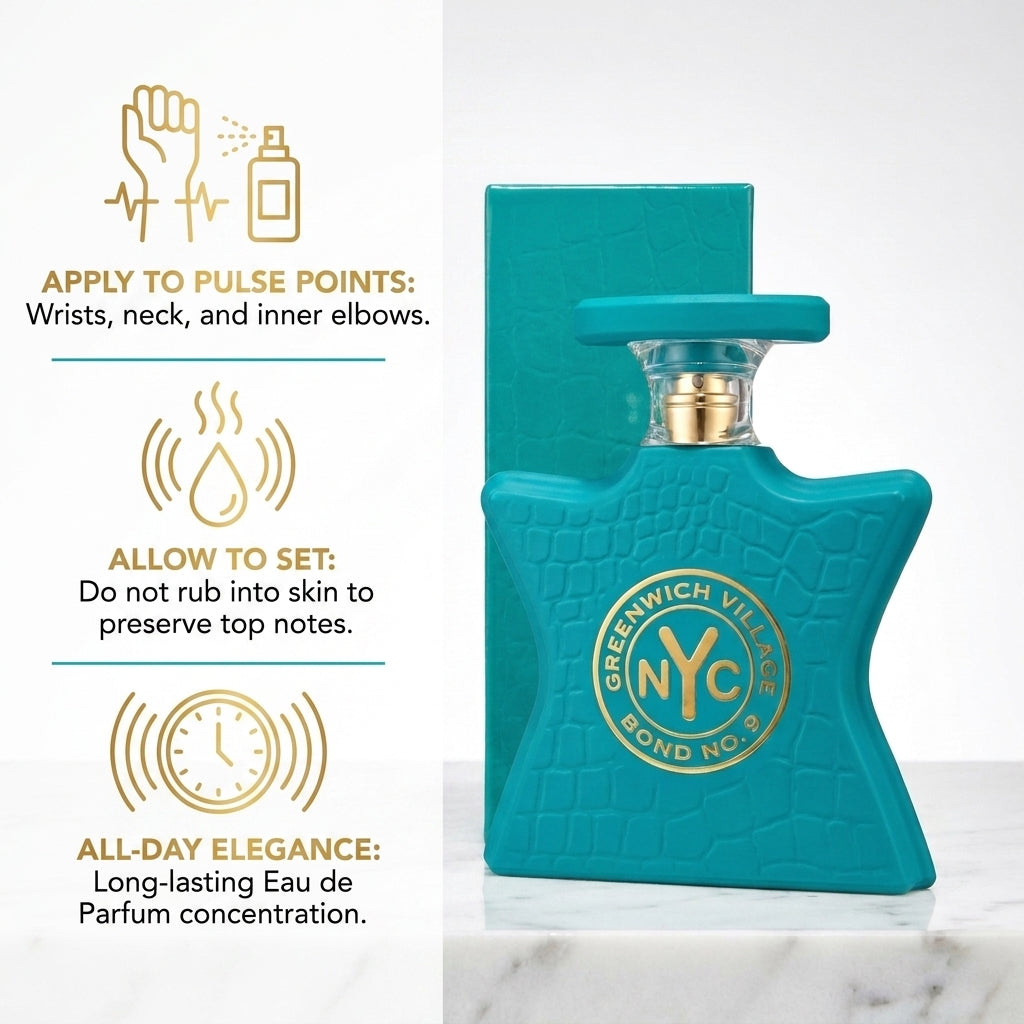 Bond No. 9 Greenwich Village Eau de Parfum – Luxury Star Bottle & Presentation Box