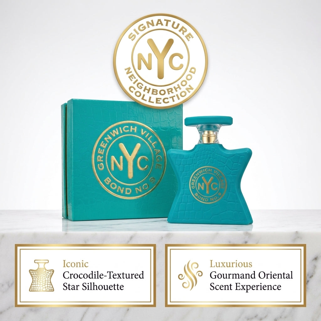 Bond No. 9 Greenwich Village Eau de Parfum – Luxury Star Bottle & Presentation Box