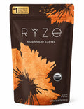 RYZE Organic Mushroom Coffee Drink Mix – 30 Servings (6.35 oz)