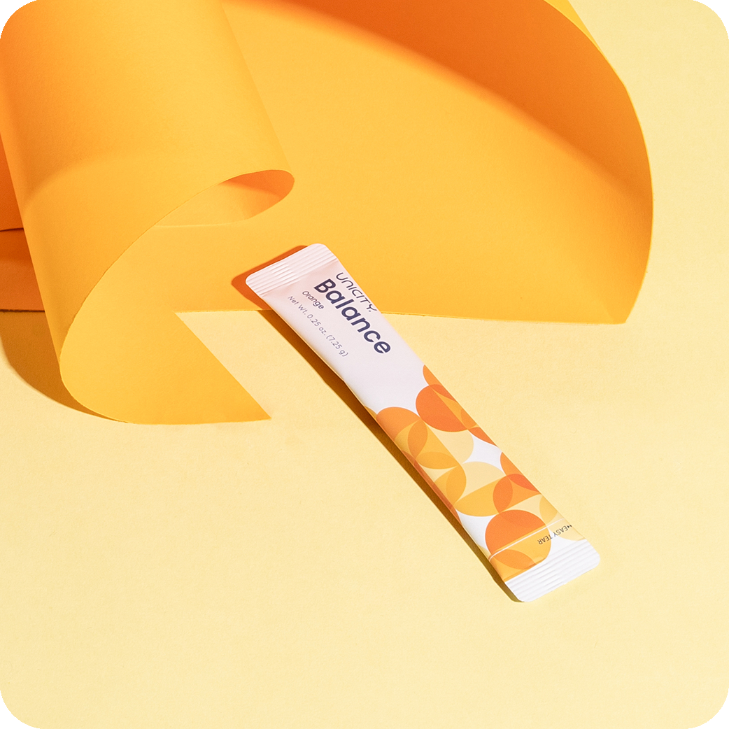 Uncity Balance Drink Mix – Natural Orange Flavor (30 Stick Packs) | Glucose & Cholesterol Support
