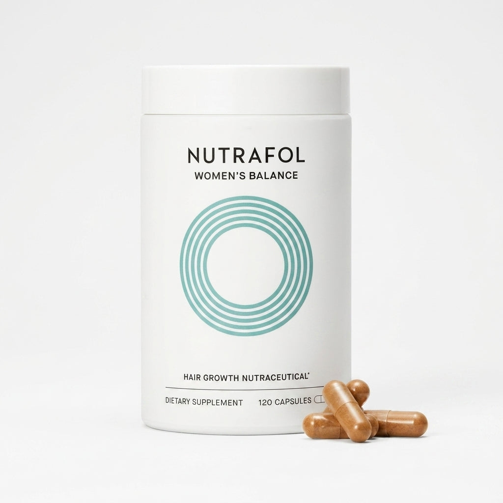 Nutrafol Women's Balance Hair Growth Nutraceutical Dietary Supplement – 120 Capsules