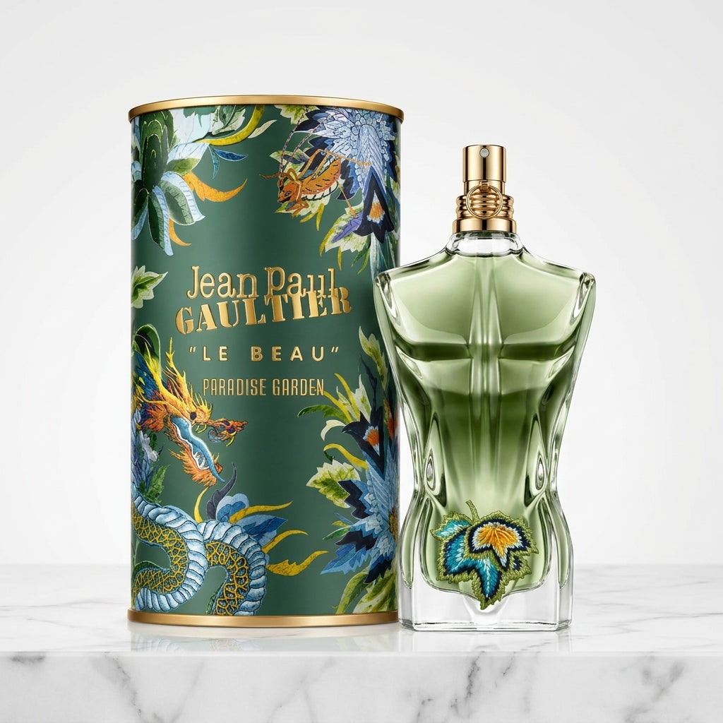 Jean Paul Gaultier "Le Beau" Paradise Garden Eau de Parfum – Collector's Edition Fragrance & Tin