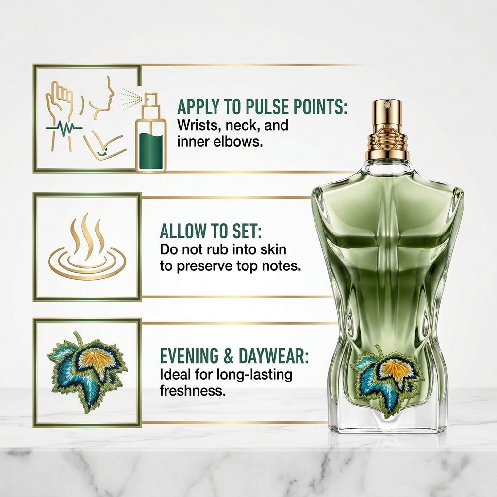 Jean Paul Gaultier "Le Beau" Paradise Garden Eau de Parfum – Collector's Edition Fragrance & Tin