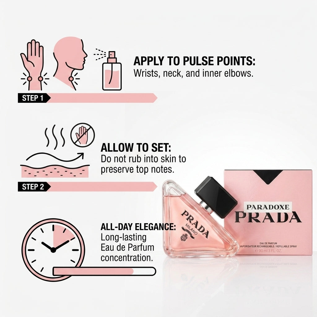 Prada Paradoxe Eau de Parfum – 90 ml / 3 FL. OZ. Refillable Spray